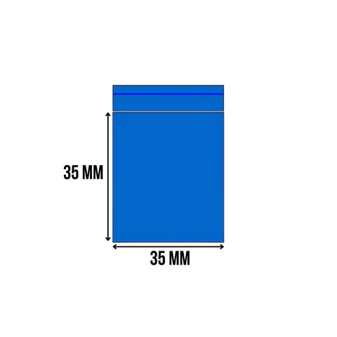 Zip-Lock Bag Blauw 30 X 30 mm 1000 stuks