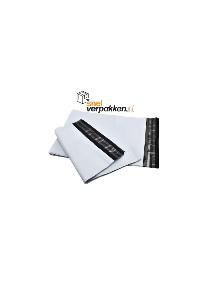 Plastic verzendzak (XL) 460 x 650 mm – 70 micron – Per stuk