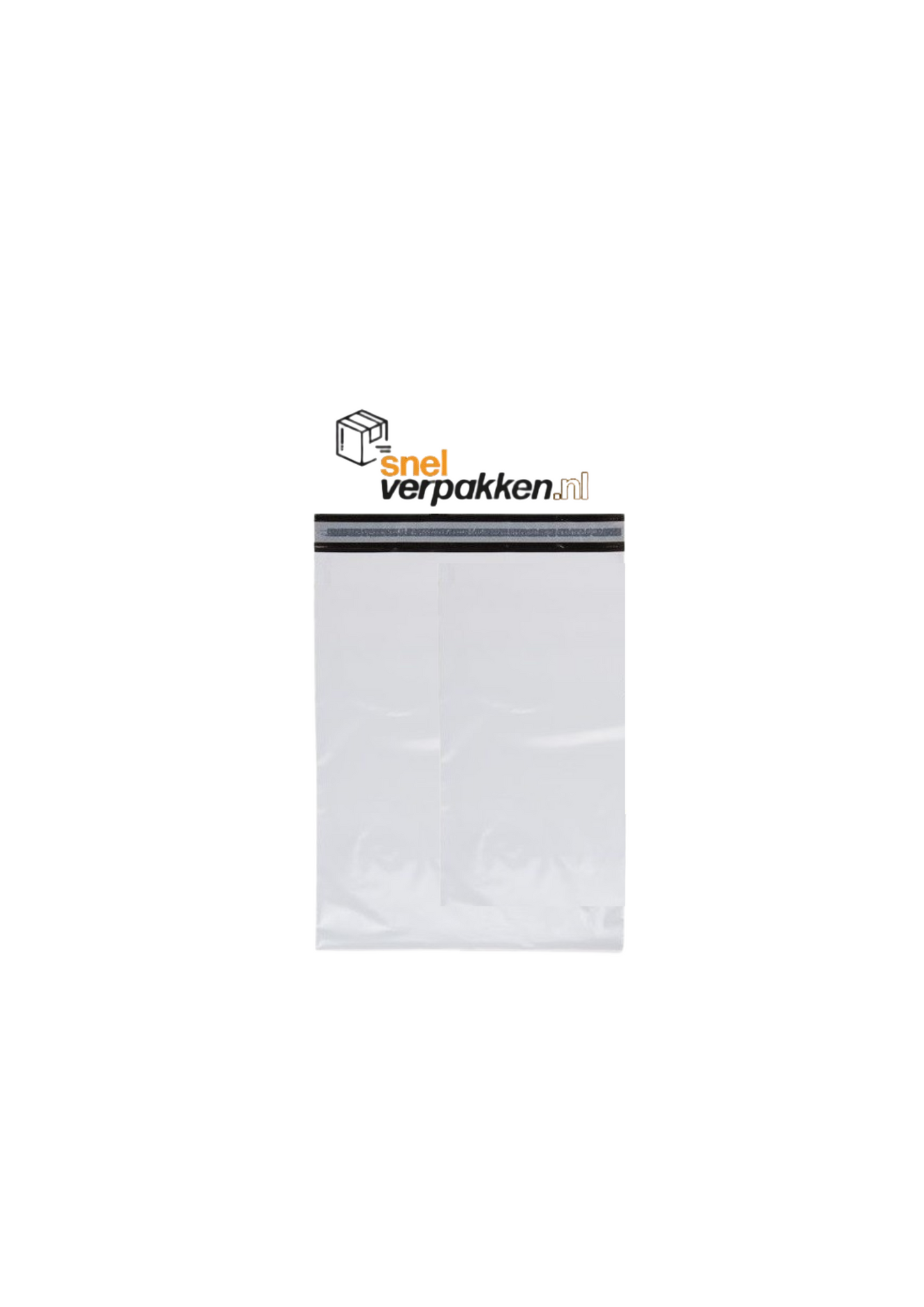Plastic verzendzak (XS) 165 x 220 mm – 50 micron – Per stuk