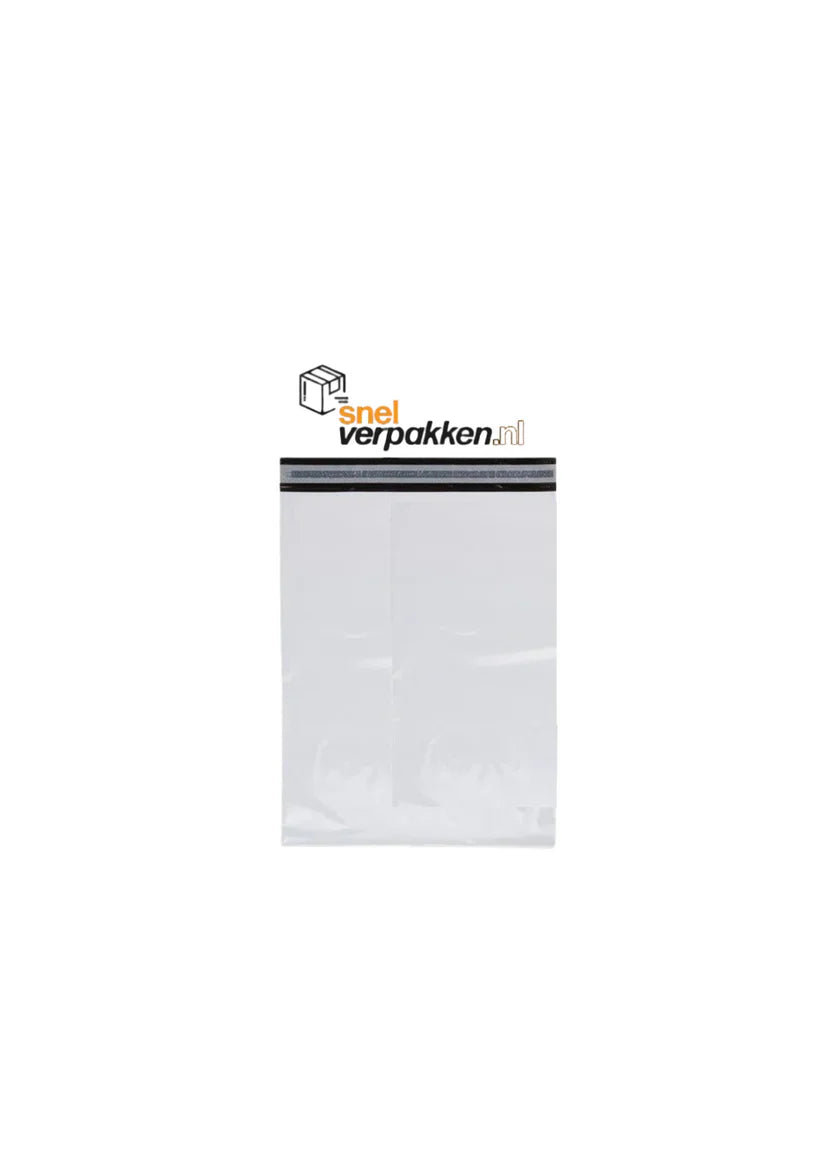 Plastic verzendzak (XL) 460 x 650 mm – 70 micron – Per stuk