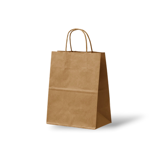 Papieren Tas (XL) – Bruin Kraft – 50 Stuks