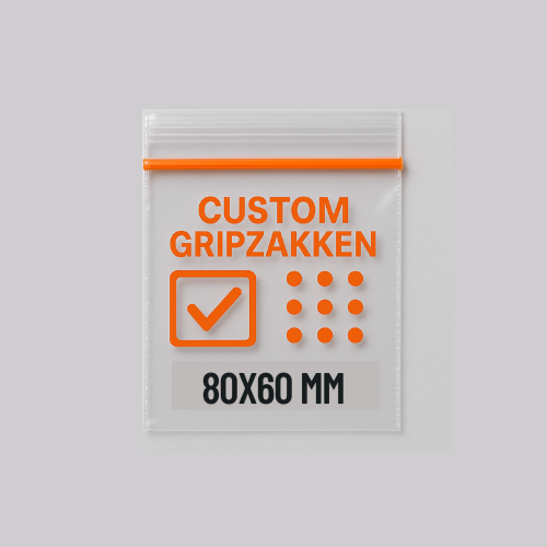 Custom gripzakken 80x60